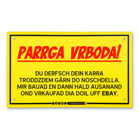 Ebay Schild